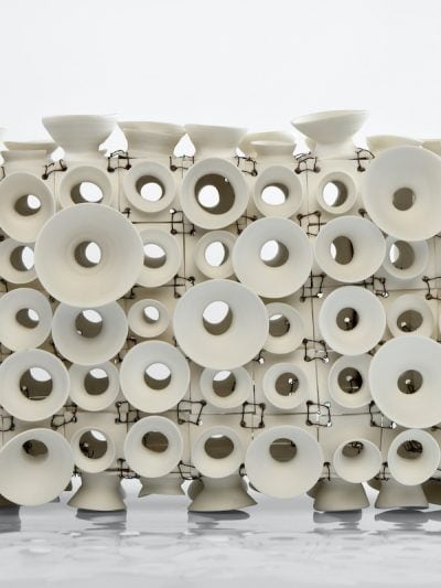 WHITE GOBLETS-pieza-de-arte