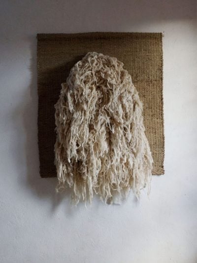 Wool waterfall tapestry-pieza-de-arte