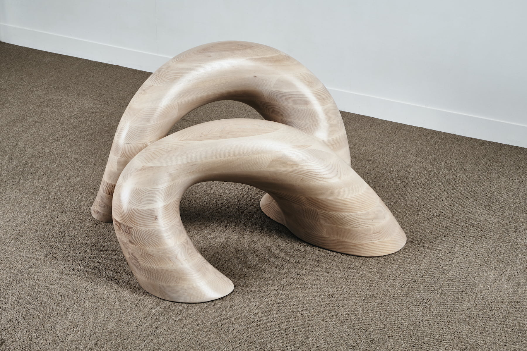Marine Biology Curved Chair-pieza-de-arte